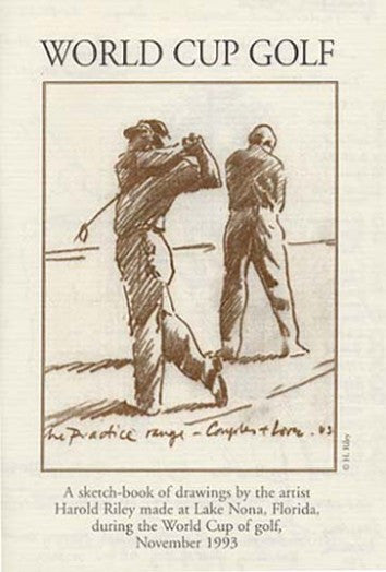 "World Cup Golf" Limited Edition Sketch-Book